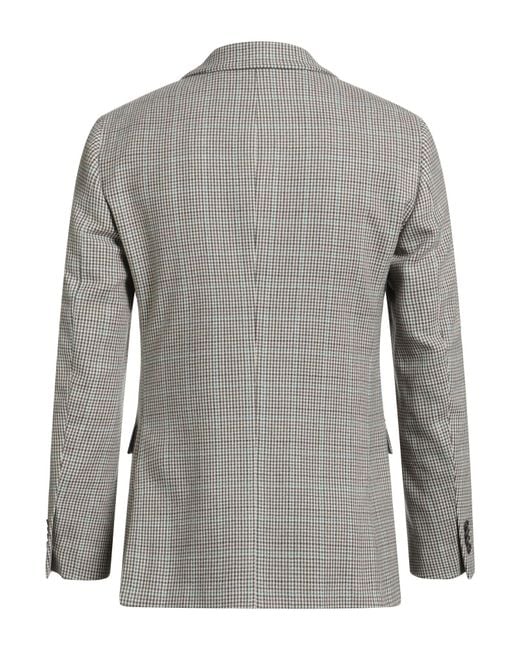 Boglioli Gray Blazer for men
