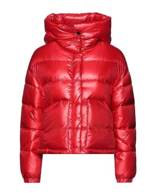 Add Red Down Jacket