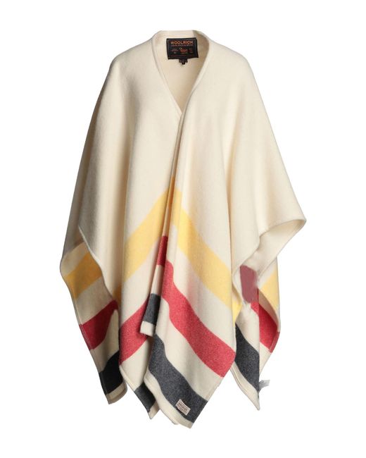Woolrich White Capes & Ponchos