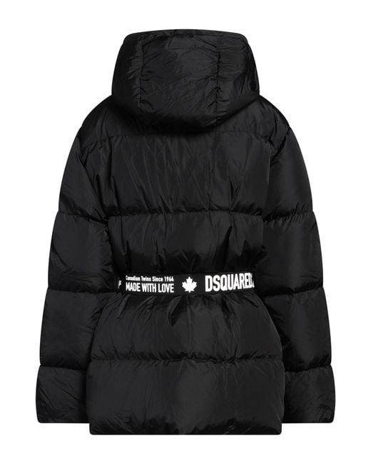 DSquared² Black Down Jackets