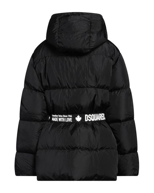 DSquared² Black Down Jackets