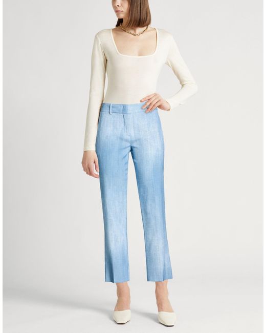 Ermanno Scervino Blue Sky Pants Viscose