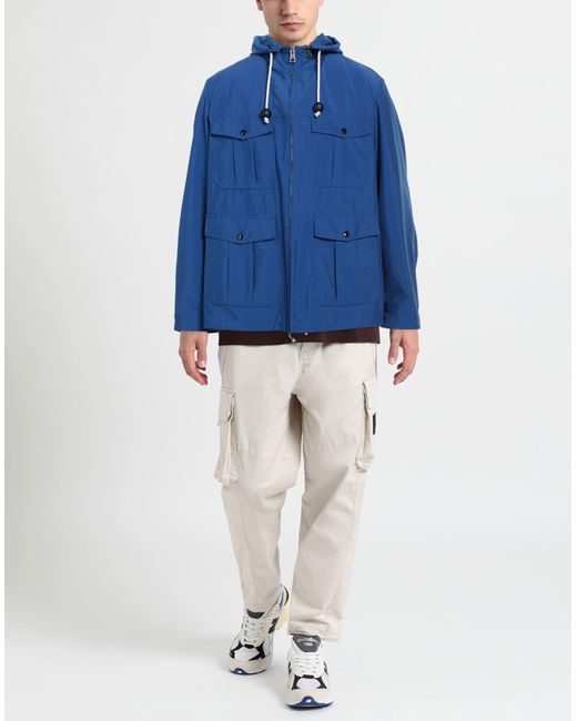 L'IMPERMEABILE Blue Jacket for men