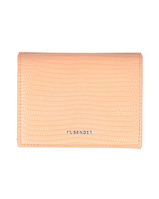 Jil Sander Natural Brieftasche