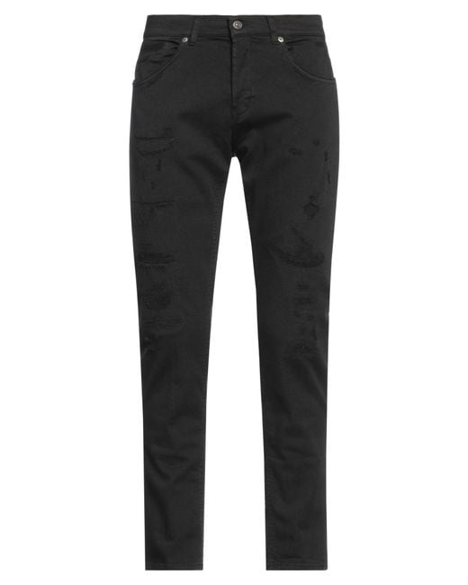 Dondup Black Pants for men