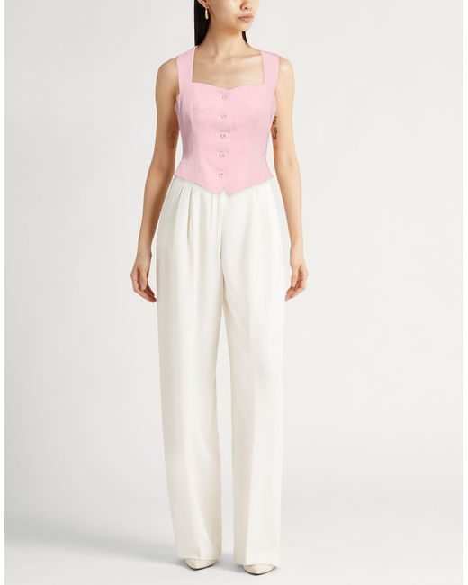 Liu Jo Pink Top Polyester, Viscose, Elastane