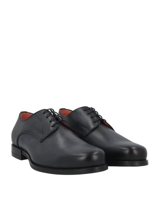 Santoni Gray Lace-up Shoes for men