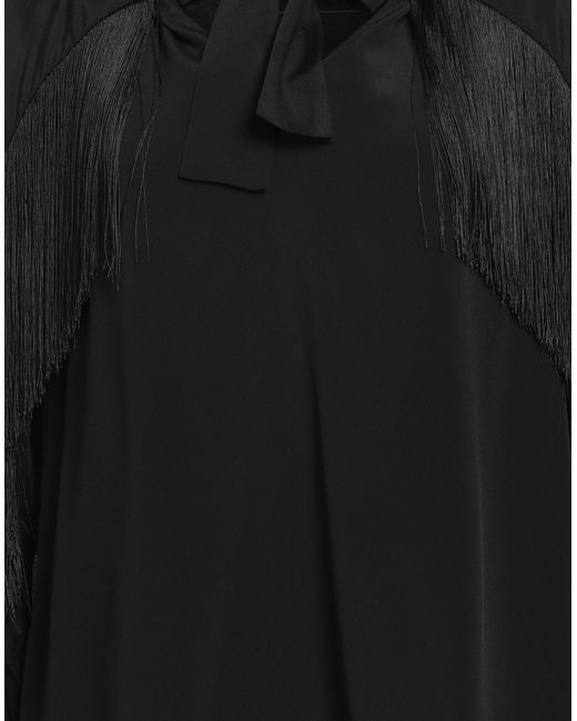 SIMONA CORSELLINI Black Top Acetate, Silk