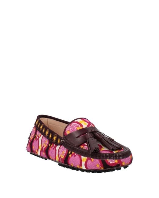 Tod's Red Loafer