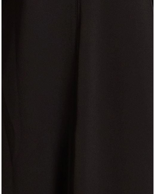 Nenette Black Mini Dress Polyester, Elastane