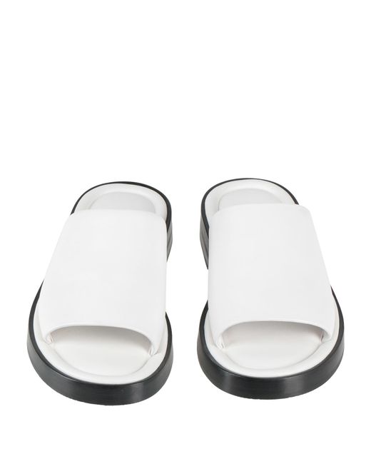 Ferragamo White Sandals