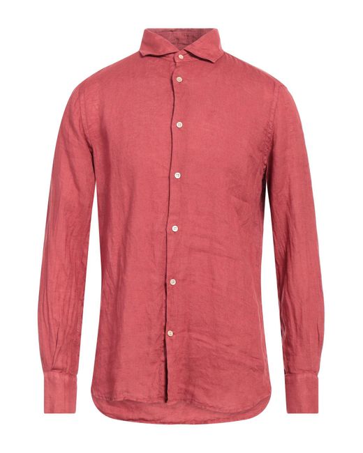 Glanshirt Red Shirt for men