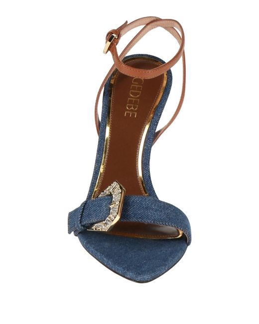 Gedebe Blue Sandals