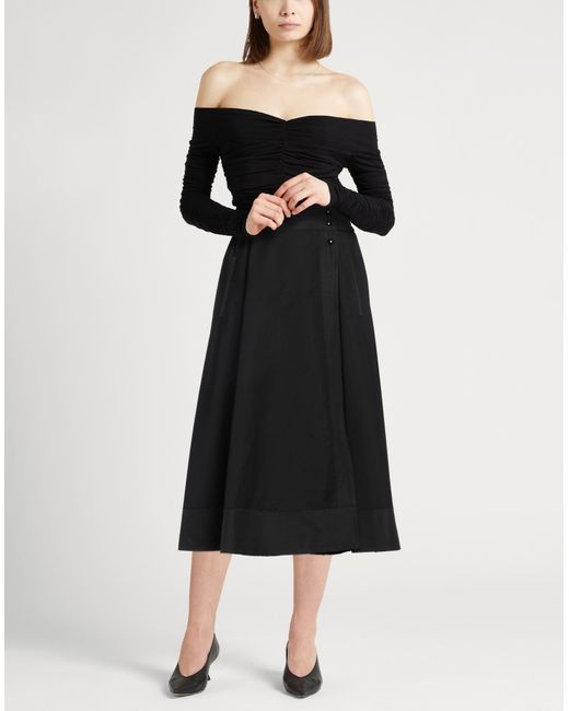 Gonna Midi di Khaite in Black