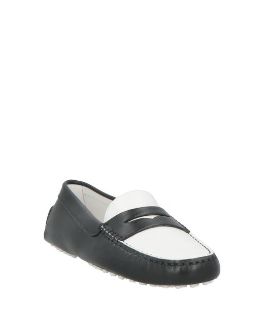 Tod's Gray Mokassin