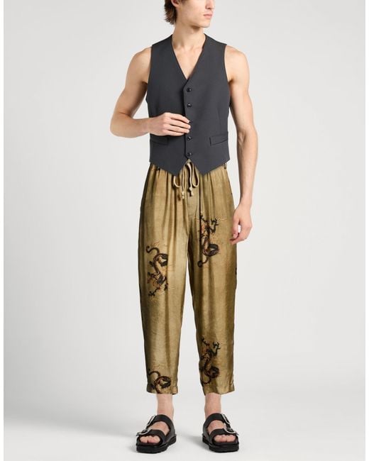 Uma Wang Green Trouser for men