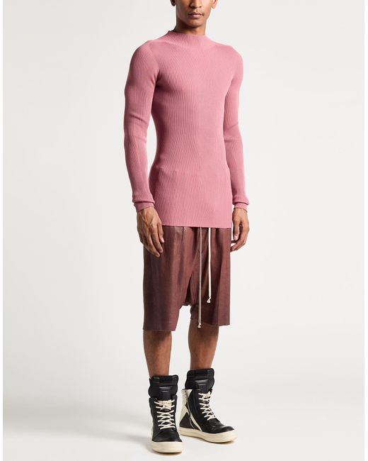 Rick Owens Pink Turtleneck for men