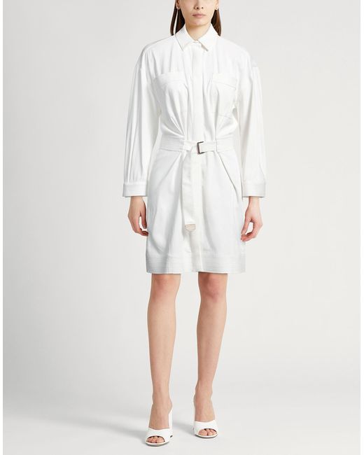 Agnona White Mini-Kleid