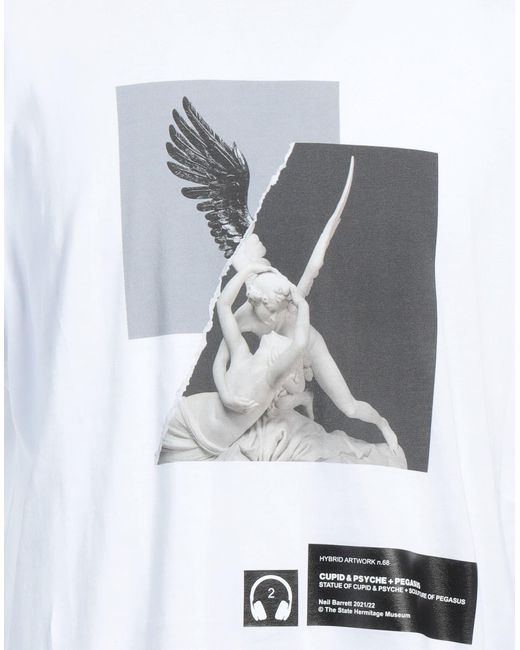 Neil Barrett White T-shirt for men