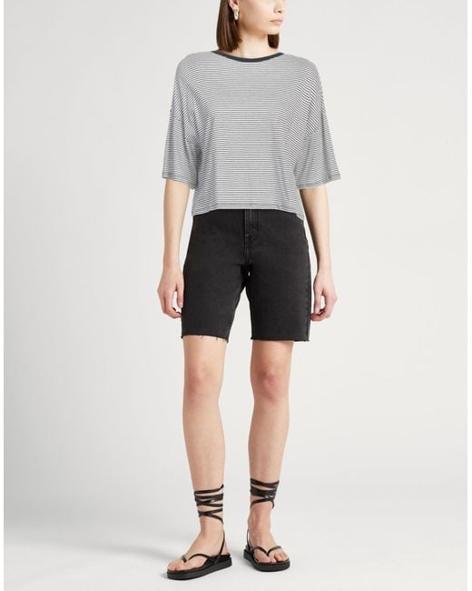 Majestic Filatures Gray T-Shirt Organic Cotton