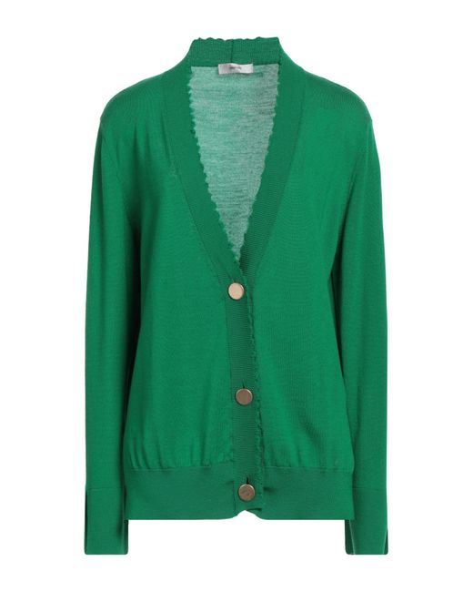 Grifoni Green Cardigan Virgin Wool