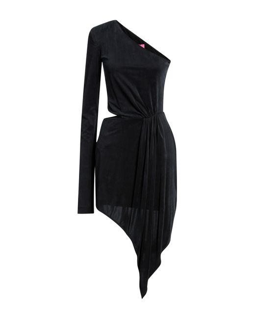 GAUGE81 Black Mini-Kleid