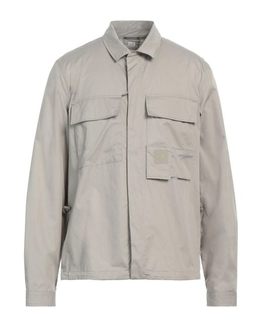 C P Company Gray Shirt Cotton for men