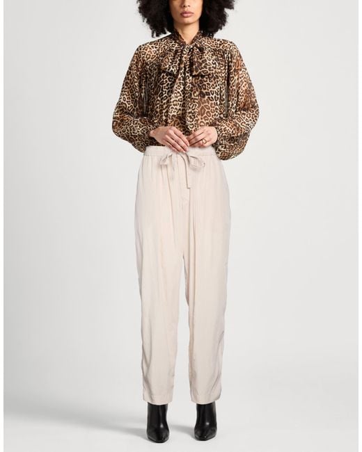 Isabel Marant White Pants Modal, Polyamide