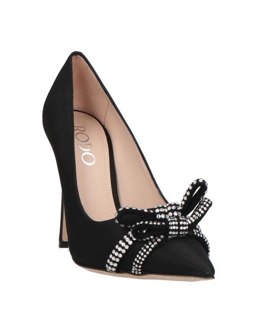 Decolletes di Rodo in Black