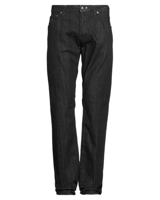 Jacob Cohen Black Jeans Cotton, Elastane for men