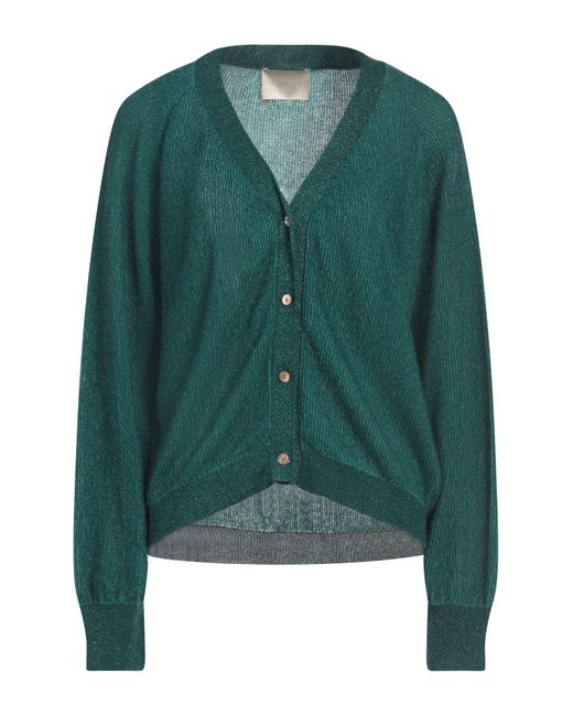 Momoní Green Strickjacke