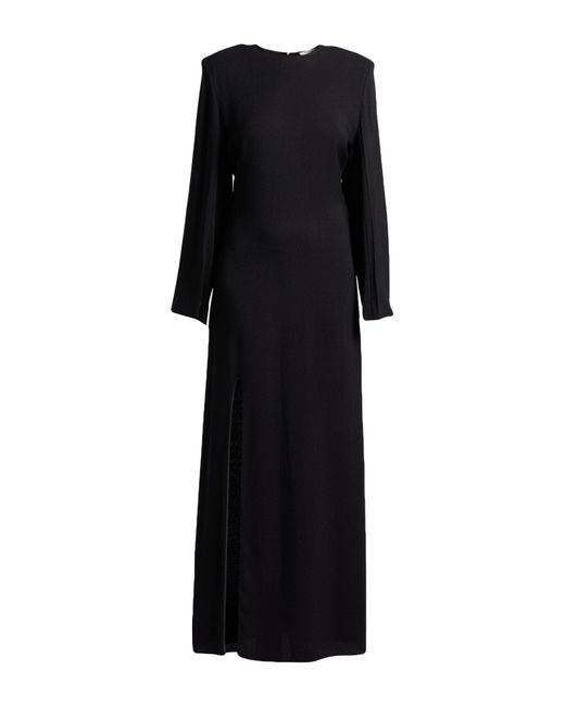 Vestido largo Gauchère de color Black