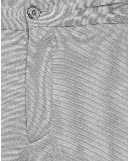 GTA IL PANTALONE Cotton Trouser in Grey (Gray) for Men - Lyst
