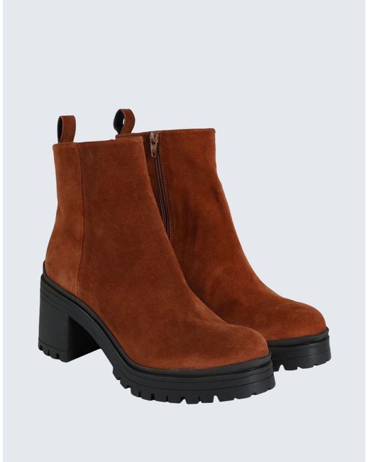 Bruno Premi Ankle Boots in Brown | Lyst