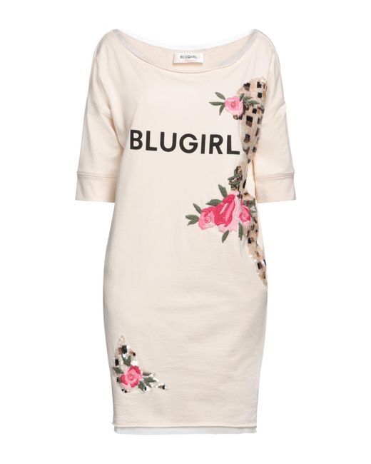 Blugirl Blumarine Multicolor Mini Dress