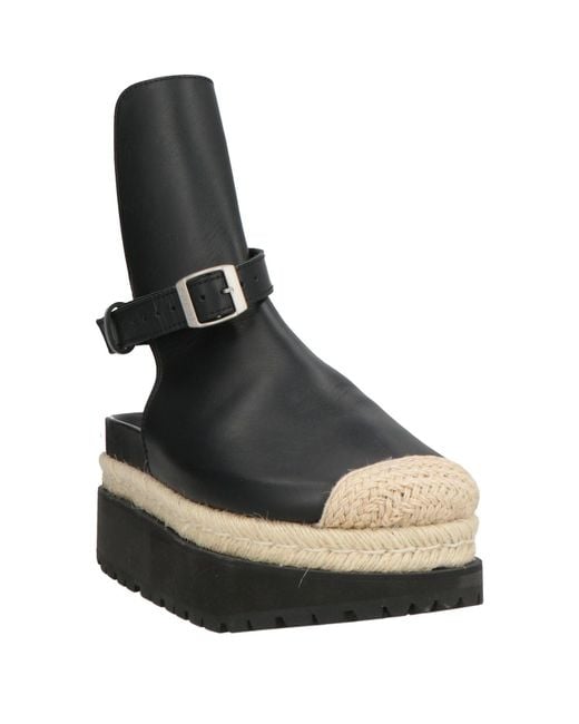 Botines De Caña Alta Sacai de color Black