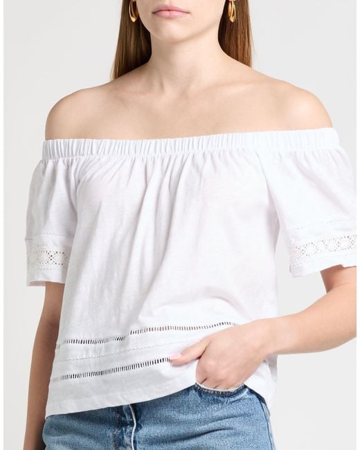 Barbour White Top Cotton