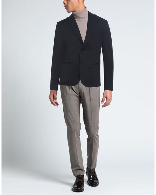 Daniele Alessandrini Blue Blazer for men