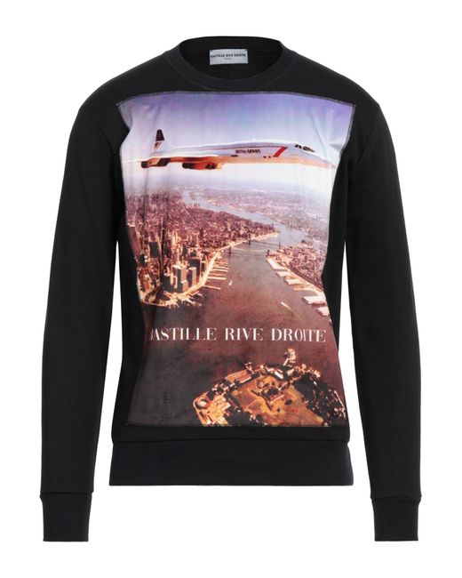 Bastille Black Sweatshirt for men