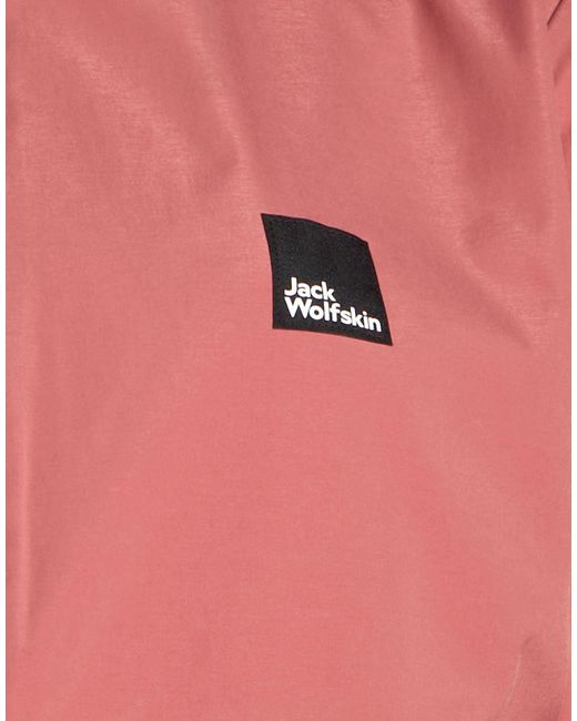 Jack Wolfskin Red Jacket Polyester