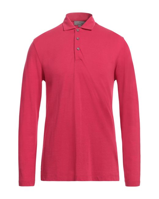 Canali Red Polo Shirt for men