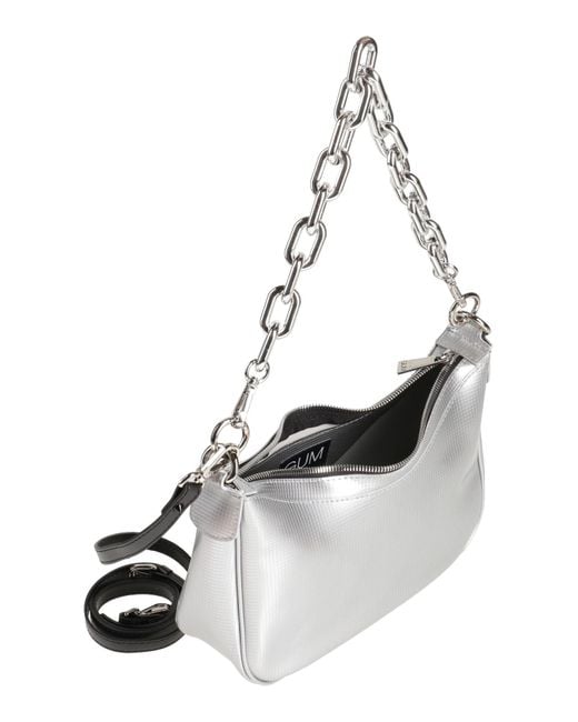 Gum Design Gray Shoulder Bag