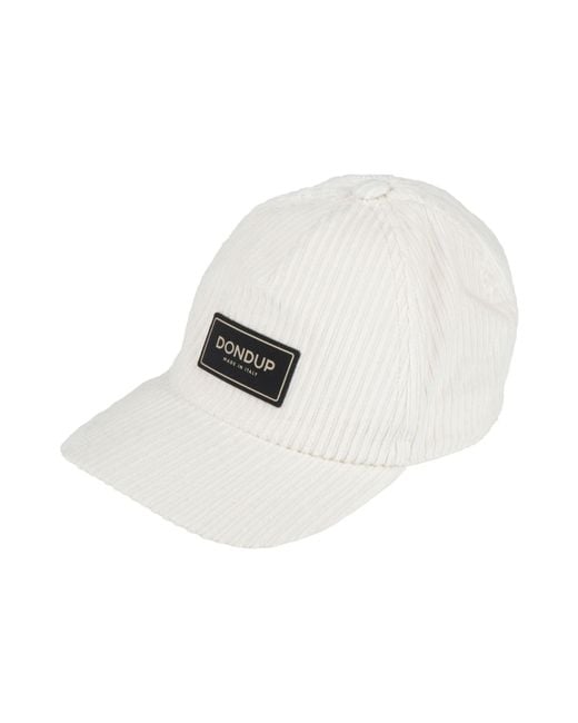 Dondup White Hat for men