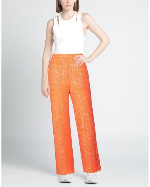 Pantalone di MSGM in Orange