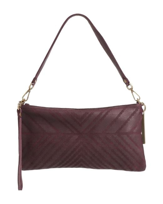 Caterina Lucchi Purple Handbag Calfskin