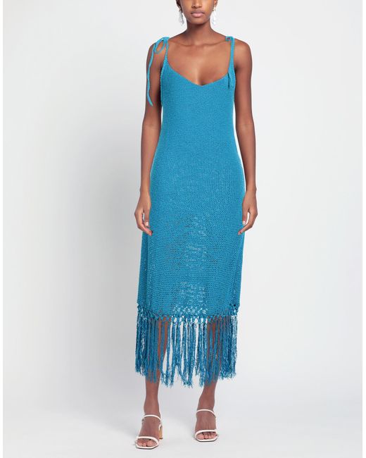 Alanui Blue Maxi Dress