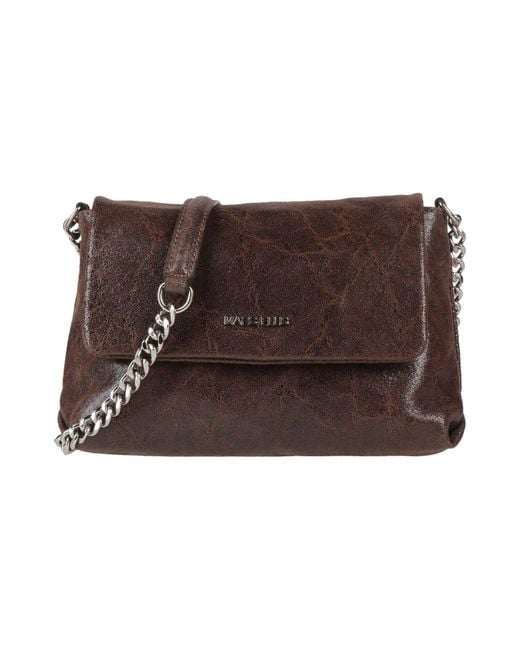 Marc Ellis Brown Cross-Body Bag Leather