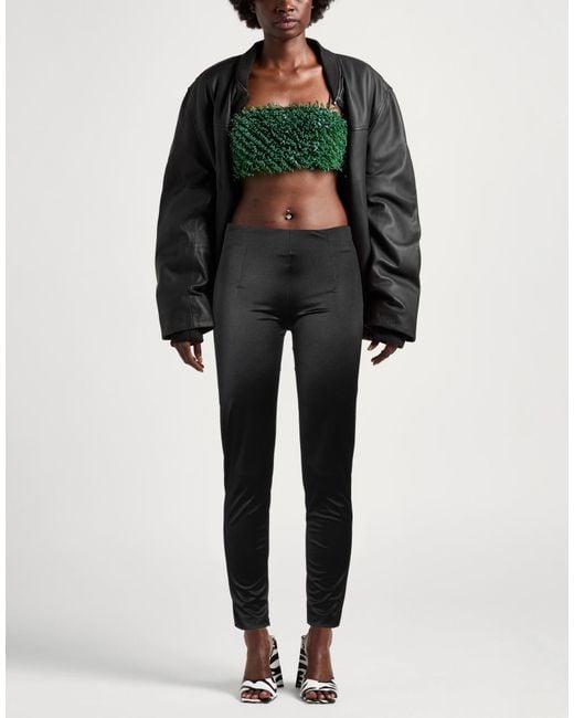 ViCOLO Black Pants Polyester, Elastane