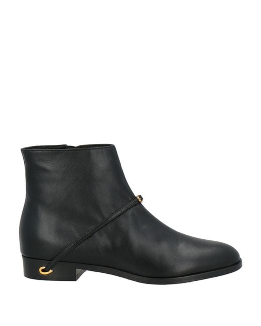 JENNIFER CHAMANDI Black Ankle Boots Leather