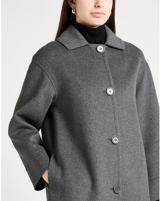 Max Mara Gray Mantel
